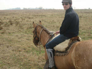 healthy ego teaching me how to start horseback riding
