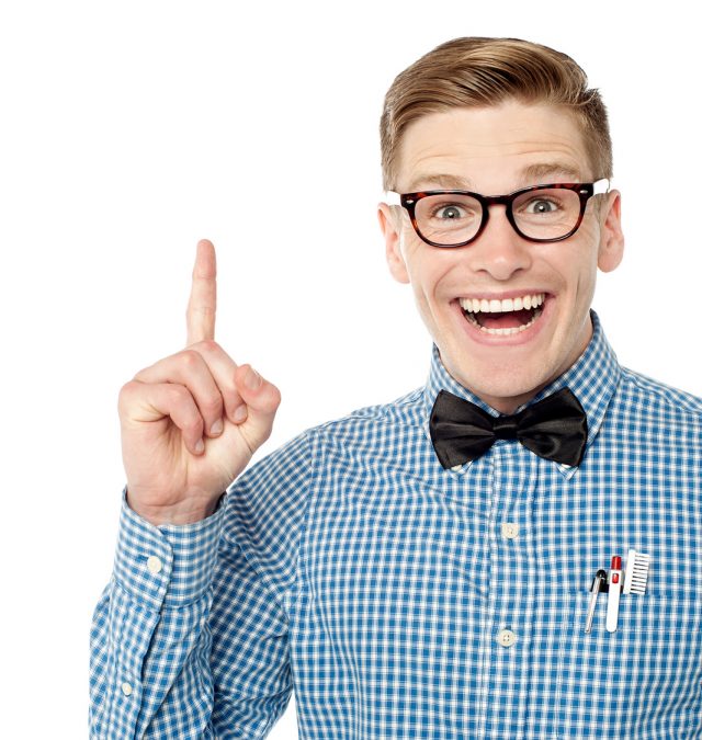 stupid smart guy excited stupid smart guy excited, tells you to follow your instincts